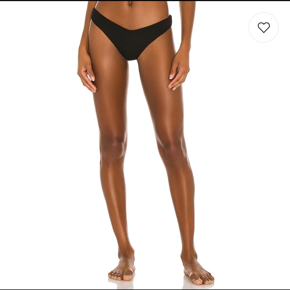 NWT Onia Black Bikini Set: Genevieve Top & Chiara Bottom Size XS Revolve - Picture 7 of 11